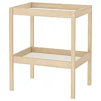SNIGLAR Пеленальный столик, бук/белый, 72x53 см Ikea