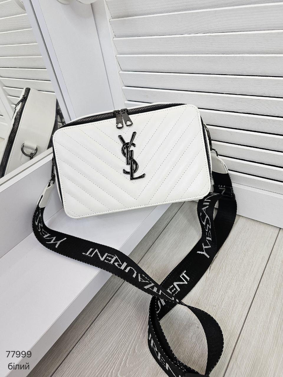 Жіночий каркасний клатч з екошкіри на довгому ремінці, фото 1