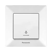 Panasonic Кнопка Panasonic Arkedia Slim дзвінка, біла WNTC00192WH-UA