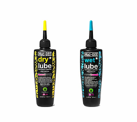 СМАЗКА ДЛЯ ЦЕПИ КОМПЛЕКТ MUC-OFF DRY+WET 120 МЛ