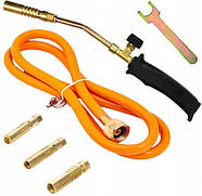 Пальник газовий з насадками 13,14,17 мм Falon Tech FTES-2/15, фото 2