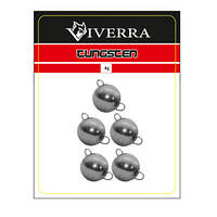Разборная вольфрамовая чебурашка Viverra 4g Natural (5шт) (4TCBS)