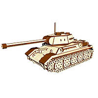 Toys Деревянный конструктор "Танк Т-34" OPZ-009, 391 деталь Im_658