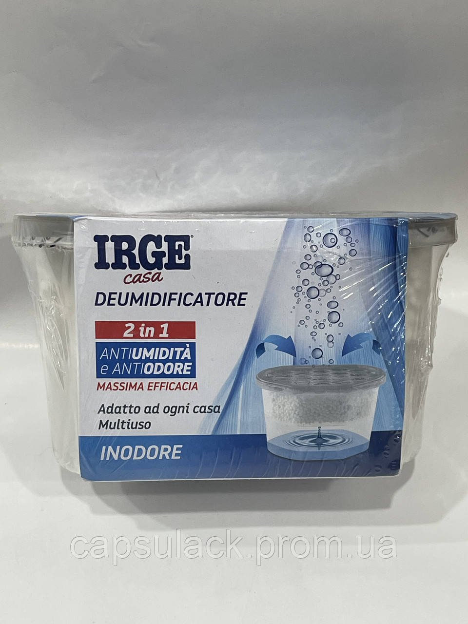 IRGE поглотитель запаха и влаги без запаху, 400 мл - фото 1 - id-p2171590002