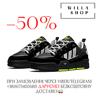 Кроссовки мужские Adidas Originals ADI2000 Gray Green , Кроссовки для бега, мужские качественные кроссовки