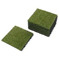 RUNNEN Плита перекрытия, сад, искусственная трава, 0,81 м² Ikea