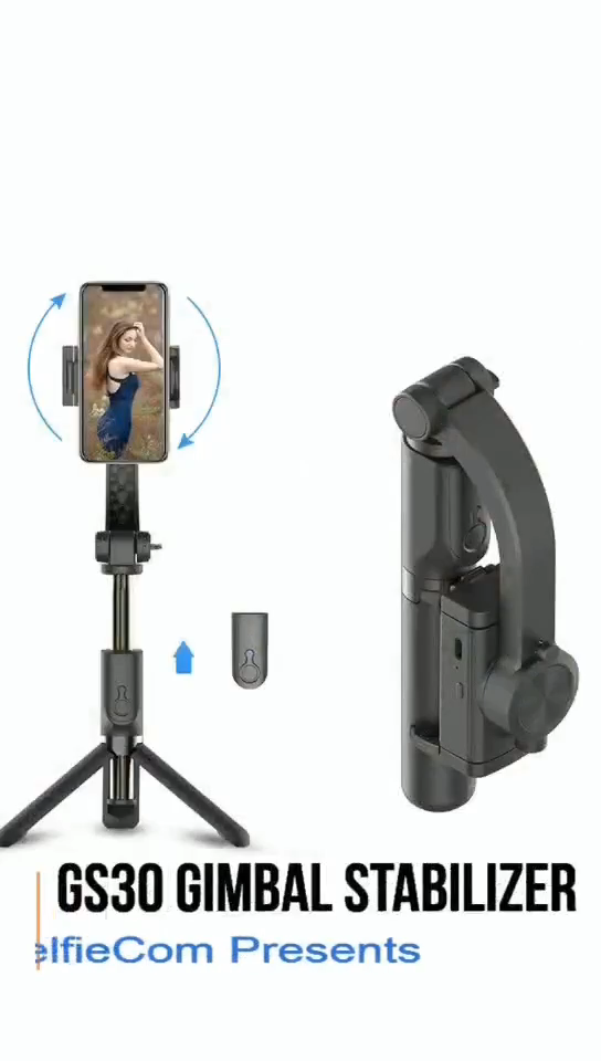 Стабилизатор телефона Gimbal GS-30 Штатив держатель телефона FFO - фото 3 - id-p2171594760