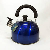 Чайник для газовых плит Rainberg RB-625 / Чайник газовый / Чайник BG-989 из нержавейки FFO