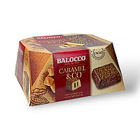 Пасхальный кулич BALOCCO в шоколаде с шоколадным кремом и солёной карамелью colomba Caramelo i CO 650г