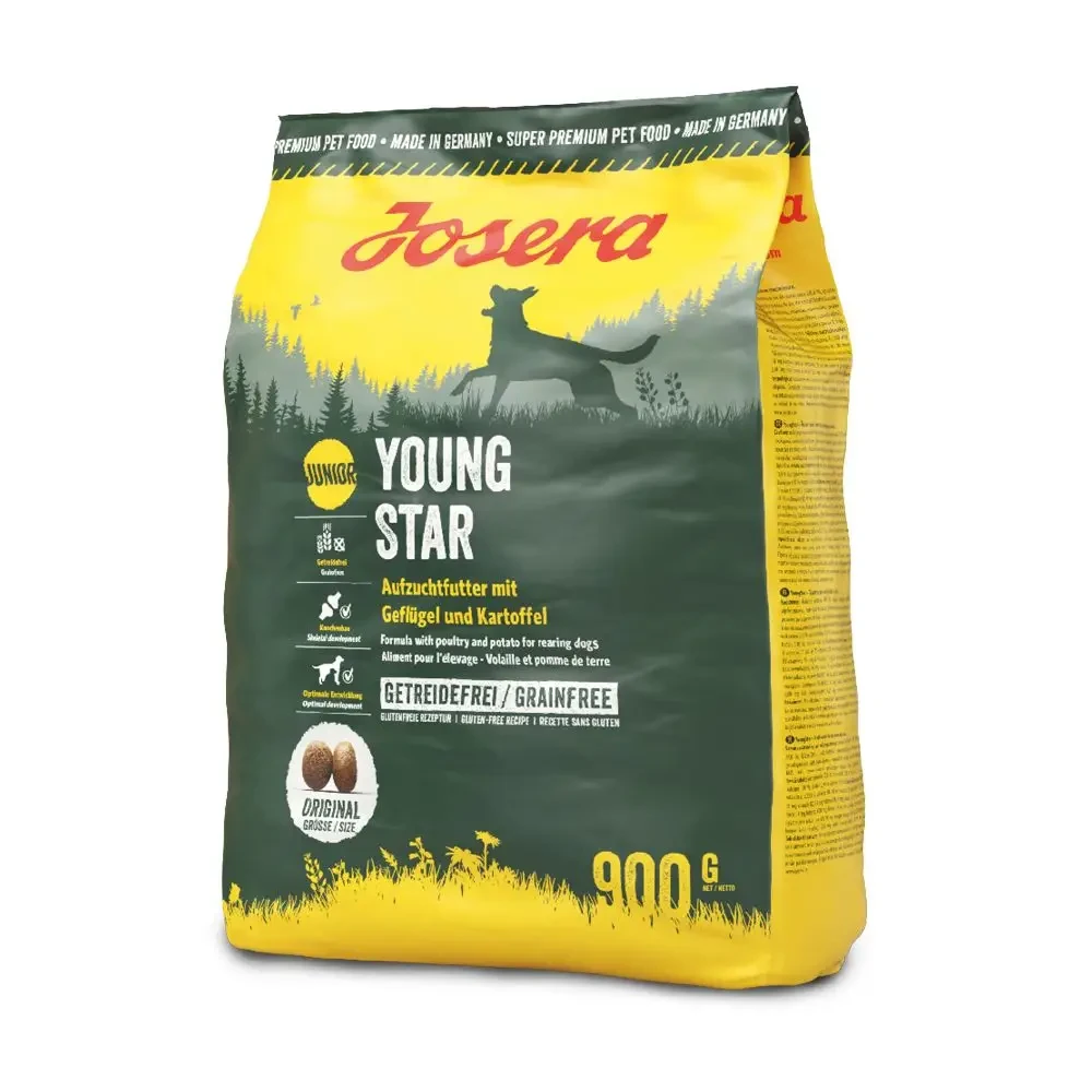 Сухий корм для цуценят та молодих собак Josera YoungStar 900 г, фото 1