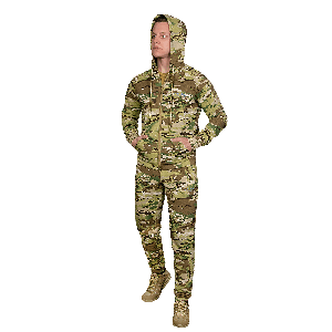 Тактичний спортивний костюм Basic Zip Multicam