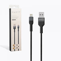 Кабель HAVIT HV-CB622C Lightning USB 1м