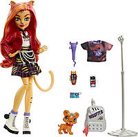 Кукла Монстер Хай Торалей Страйп с аксессуарами и саблезубым тигром Monster High Toralei Stripe Оригинал