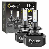 SOLAR Лампа LED H7 LED 12/24V 40W 5000Lm 6000K, CSP1860 2шт. (50шт.)