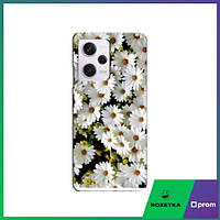 Чехол (Букет Ромашек) Xiaomi POCO X5 (5G) / Чехлы с белыми цветами Поко X5 (5G)