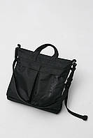 Большая мужская тканевая сумка через плечо с карманом для ноутбука, удобная повседневная сумка-тоут для парней