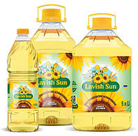 Соняшникова нерафінована олія «Домашня» ТМ«Lavish Sun» 0,5л