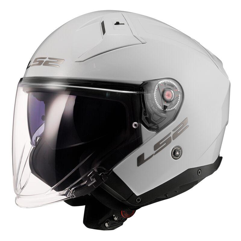 Мотошолом LS2 OF603 Infinity II Solid White