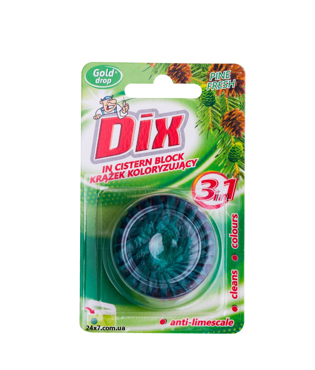 Таблетки для зливного бачка Dix Ліс 50 гр