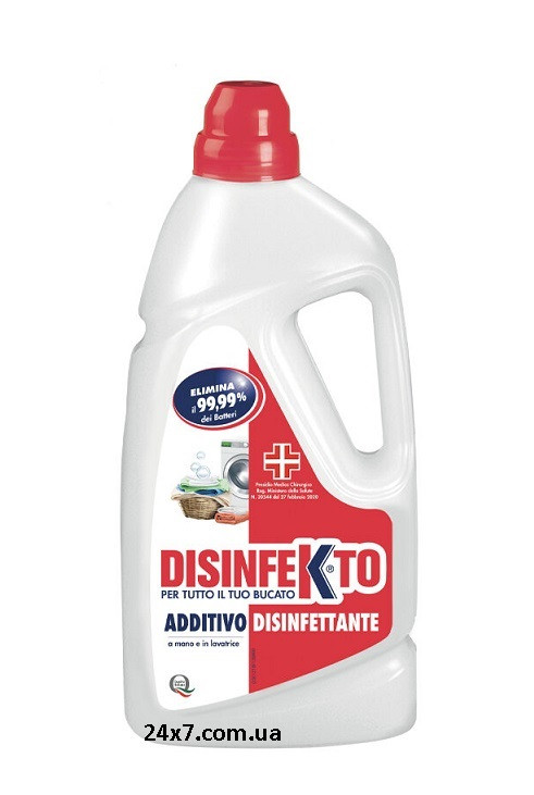 Дезинфікуюча добавка для прання Disinfekto Bucato Additivo Iggienizante 1000 мл