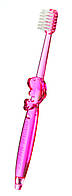 Зубная щетка Crystal Marines для детей Розовый дельфин с пропиткой щетинок натуральной керамикой SHINYEIKAISHA
