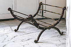 Дровниця металева для зберігання дров складна