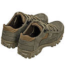 Тактичні демісезонні кросівки, військове взуття град олива, фото 4