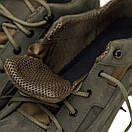 Тактичні демісезонні кросівки, військове взуття град олива, фото 6