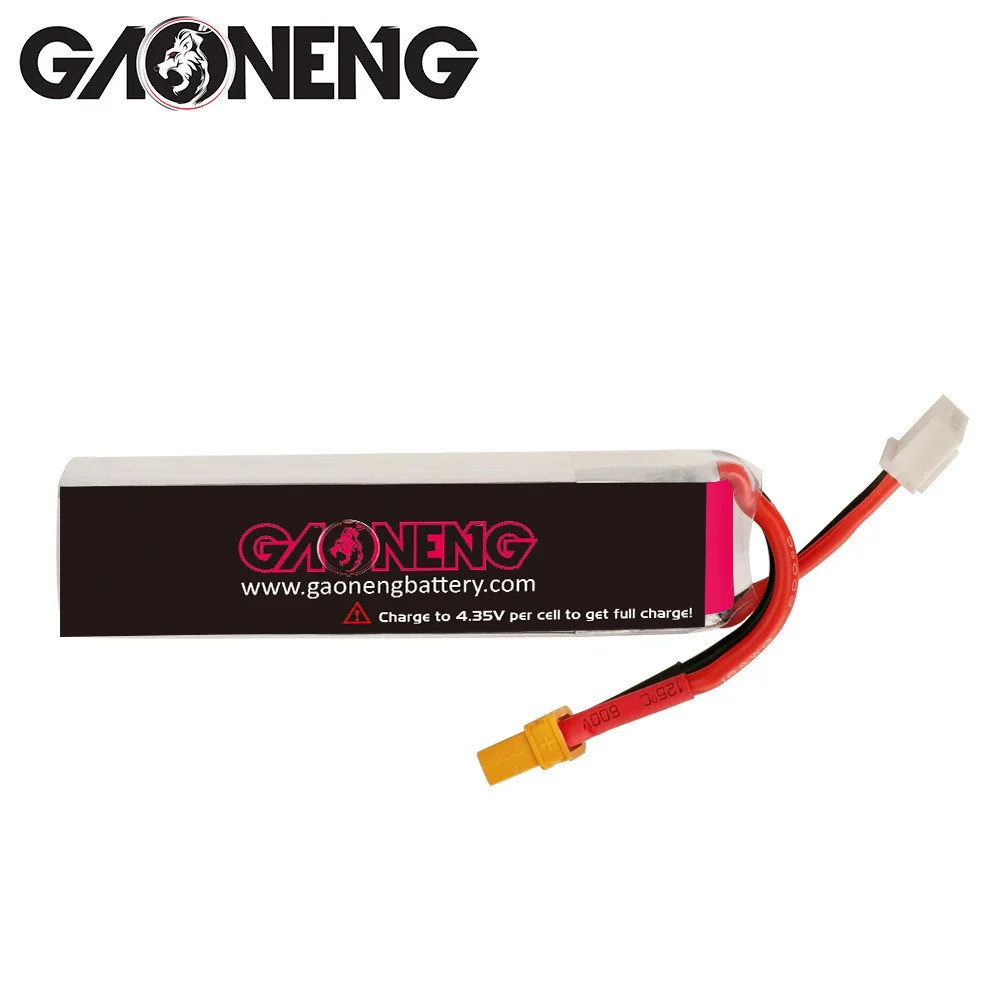 Аккумулятор для FPV Mobula8 Meteor85 Gaoneng GNB 720mAh 2s HV Lipo 7.6V 100C/200C XT30 - фото 5 - id-p2171648153