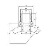 Вварне сідло PPR Blue Ocean 90х32, фото 2