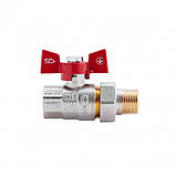 Кран кульовий "Американка" SD Plus 1/2" ВЗ прямий SD220NW15PN40, фото 3