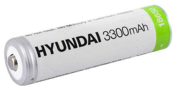 Акумулятор Hyundai 18650 Li-ion 3300mAh (Sharp Top), фото 1