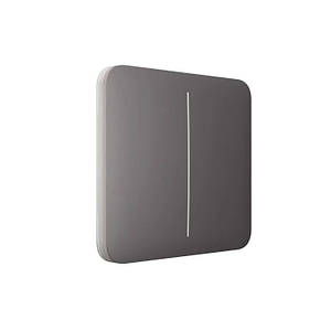 Вимикач Ajax LightSwitch 2-клавішний Grey