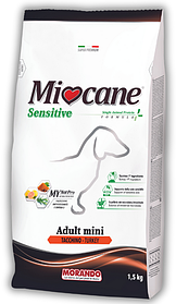 Miocane Mini Sensitive Monoprotein Turkey,1,5кг