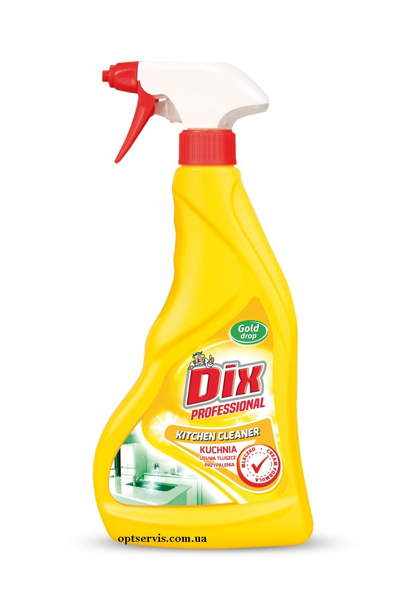 Молочко для чищення кухні Dix з розпилювачем 500мл, фото 1