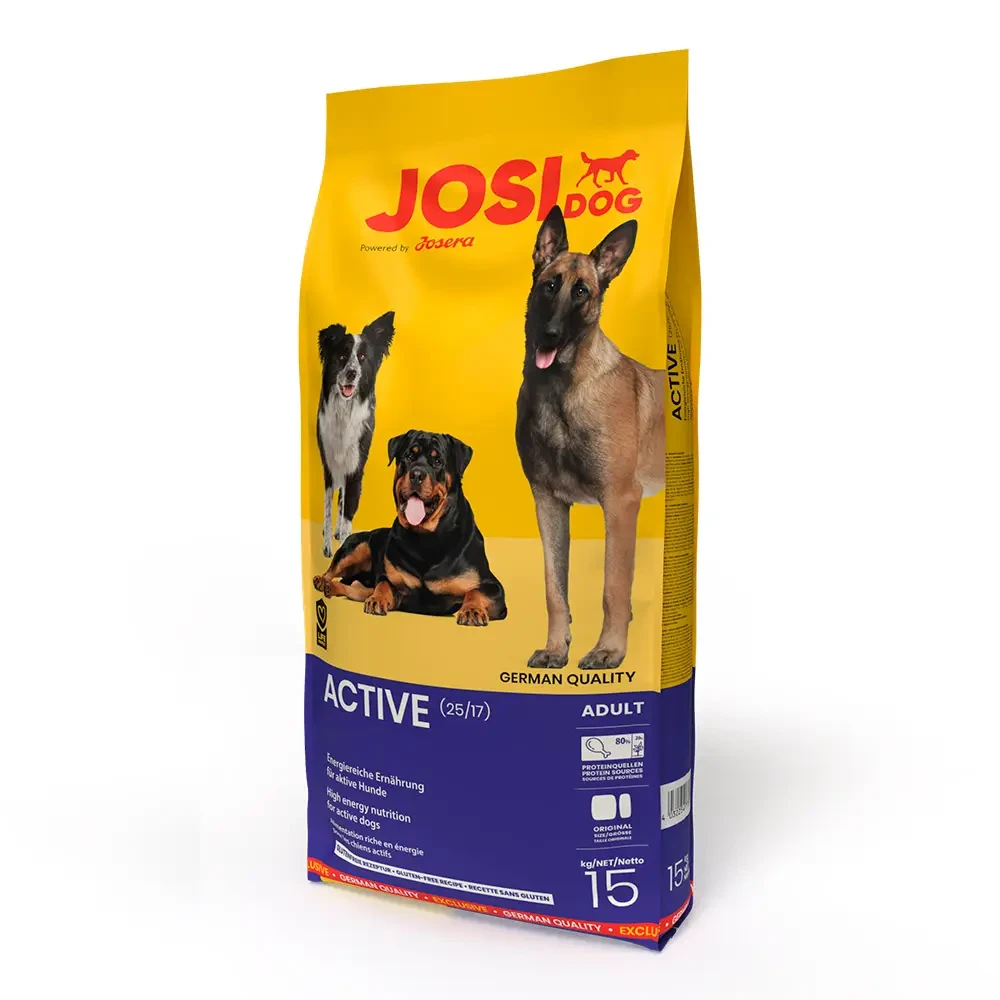 Сухий корм для дорослих собак із підвищеною активністю JosiDog Active Adult 900 г, фото 1