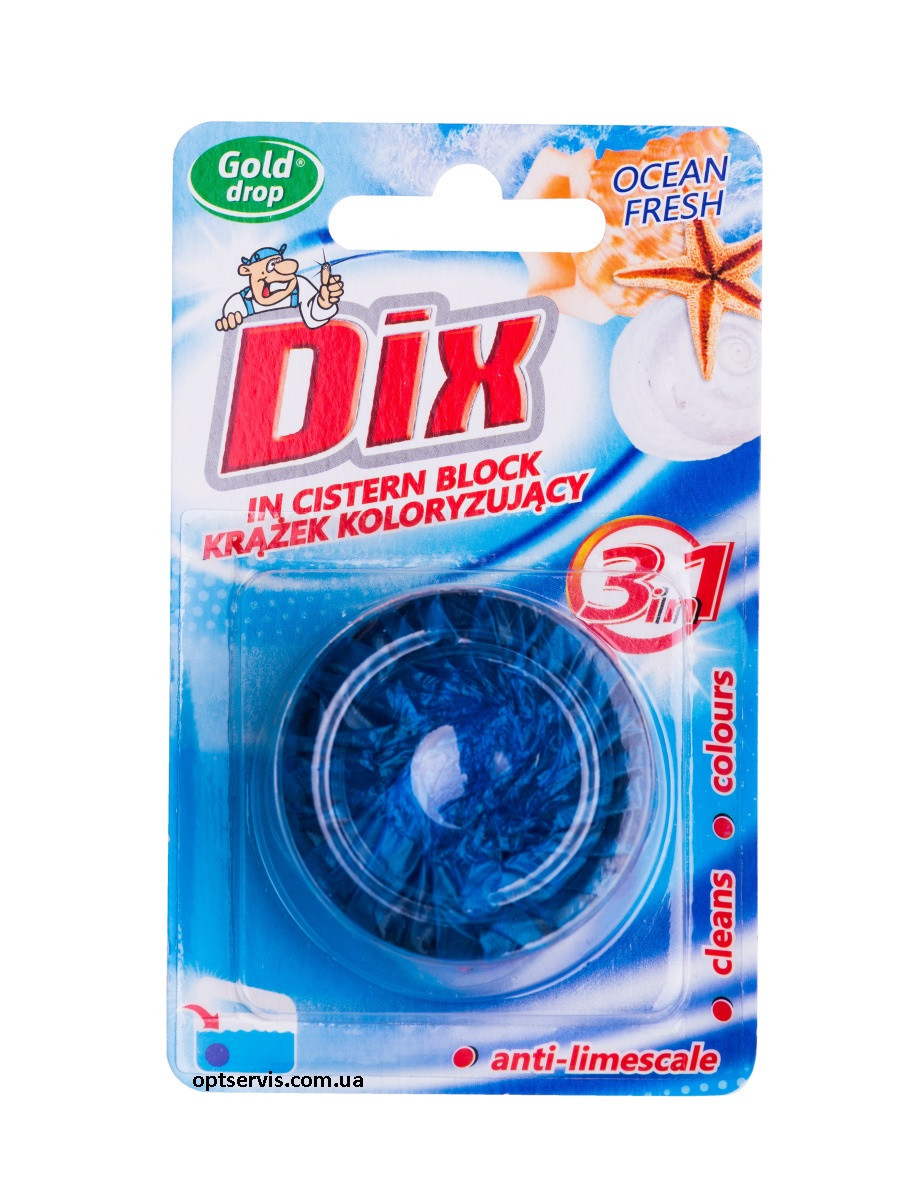 Таблетки для зливного бачка Dix Море 50 г
