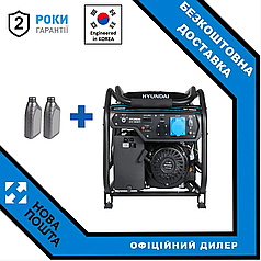 Бензиновий генератор Hyundai HHY 10050FE 8 кВт