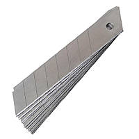 Леза для канцелярських ножів Delta by Axent 18 мм, 10 pcs. in plastic case (polybag) (D6524)