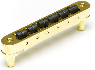 Бридж Graph Tech PS-8843-G0 String Saver Resomax NV1 Autolock Bridge 4mm Gold