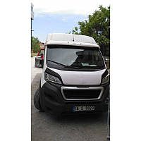 Tuning Козырек на лобовое стекло (под покраску) для Peugeot Boxer 2006-2024 и