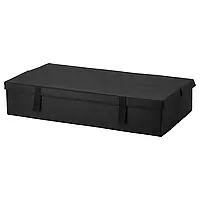 LYCKSELE Контейнер для 2-местного дивана-кровати, черный Ikea