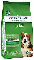 Arden Grange Adult Fresh с бараниной и рисом сухой гипоаллергенный корм для взрослых собак 2 кг