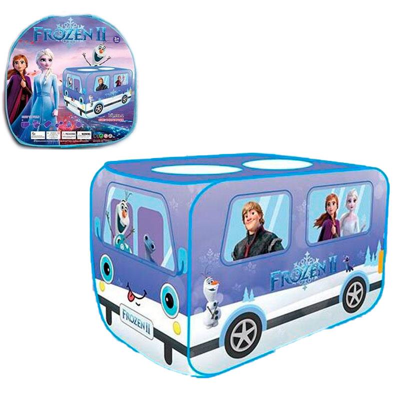 Ігровий намет для хлопчика 551-2 "Автобус снігової королеви"