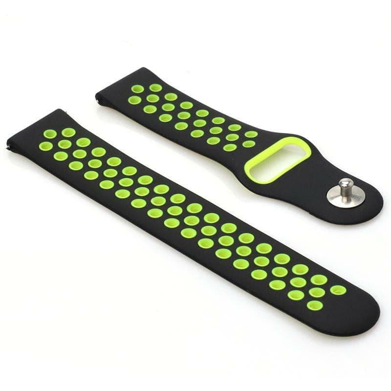 Ремінець для годинника Veron Sport Універсальний 22 mm Black&Green