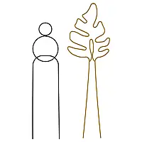 DAKSJUS Опора для растений, комплект 2 шт., в помещении/на открытом воздухе/разных форм, разные цвета Ikea