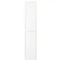 OXBERG Стеклянная дверь, белая, 40х192 см. Ikea