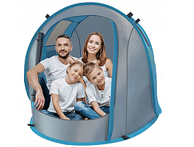 Туристичний пляжний намет тент POP-UP BEACH SCREEN Stator D488-X синій 130 см х 2.10 м х 90 D488X, фото 5