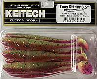 Силикон Keitech Easy Shiner 3.5" (7шт) EA#18: Mystic Lime Chart