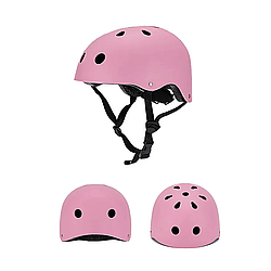 Дитячий захисний шолом для велосипеда A1 331 Рожевий розмір S (48-56 см)